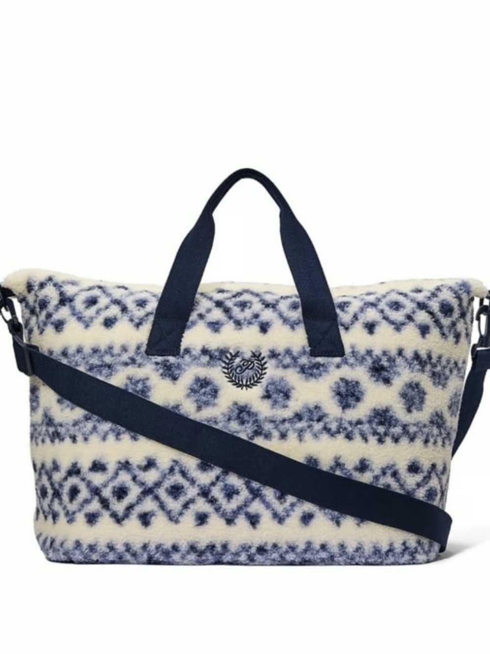 Victoria Secret Cozy Sherpa Weekender Bag